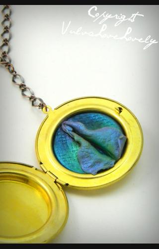Seductive Siren: Mermaid Vulva Locket