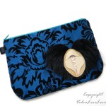 Blue Vagina Dentata Clutch Purse
