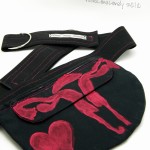 Uterus Fannypack, size sm-md