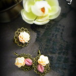 So Shabby Chic: Earring/Ring Set