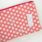 Hearts and Tampon Strings: Pink Tampon Carying Case/Pouch