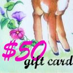 $50 VulvaLoveLovely Gift Certificate